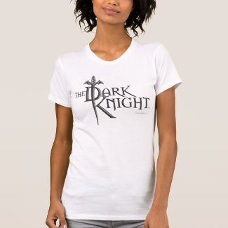 Batman Dark Knight | Name Brown Logo T-Shirt