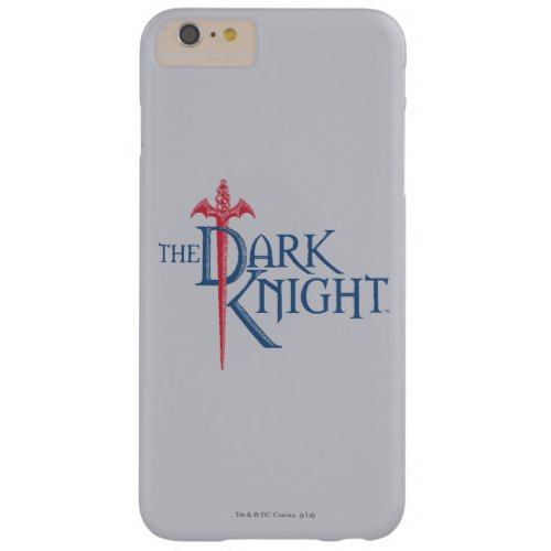 Batman Dark Knight  Name Red Sword Logo Barely There iPhone 6 Plus Case