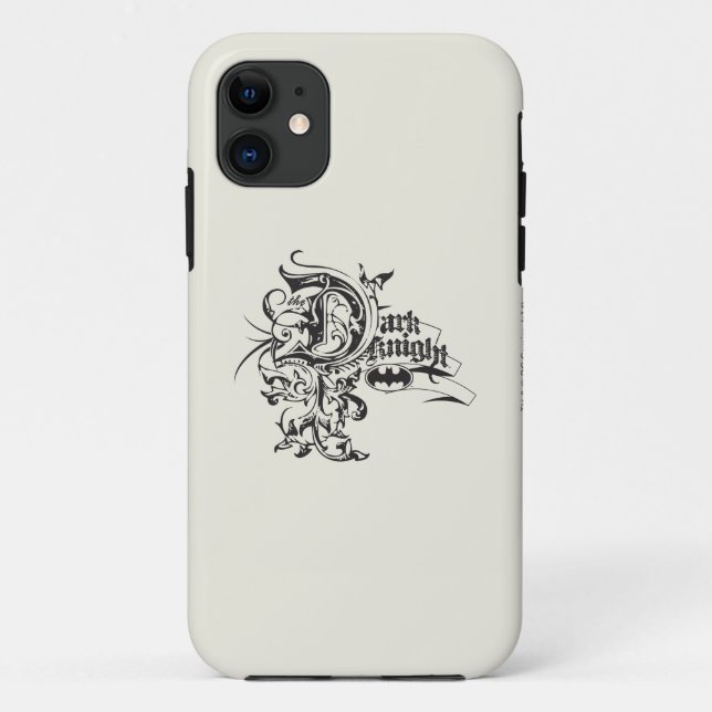 Batman Dark Knight | Ornate Logo Case-Mate iPhone Case (Back)