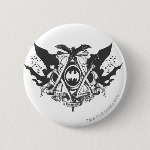 Batman Dark Knight  Various Bats Logo Button