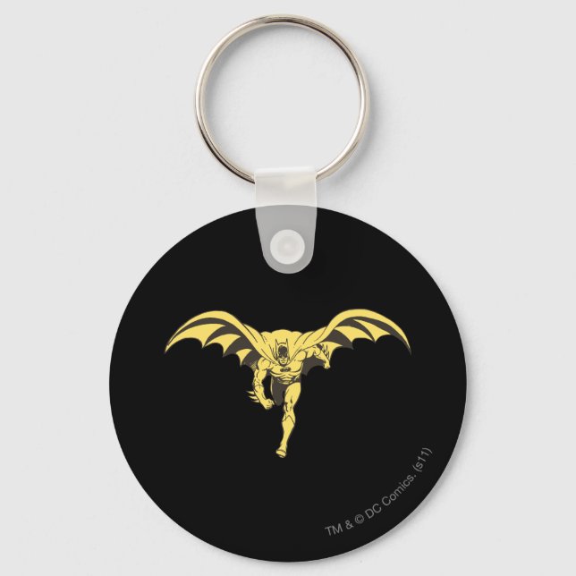 Batman Dash Yellow Keychain (Front)