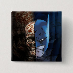 Batman de los Muertos Pinback Button