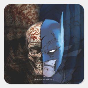 Batman de los Muertos Square Sticker