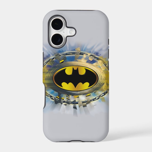 Batman Decorated Logo Iphone Case (Back)