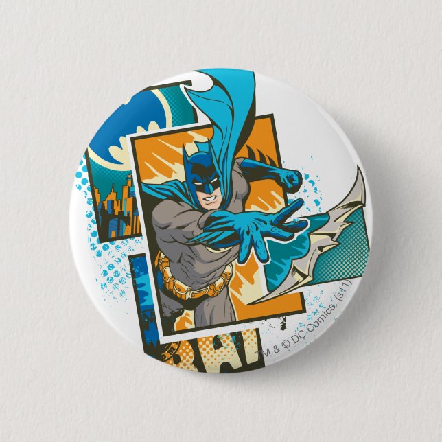 Batman Design 1 Button (Front)
