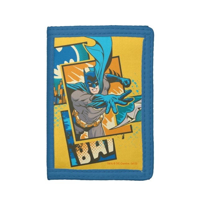 Batman Design 1 Trifold Wallet (Front Vertical)