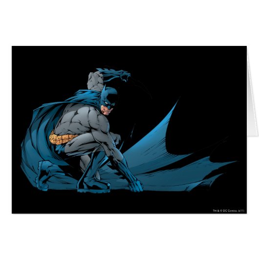 Batman down on the ground cards (Front Horizontal)