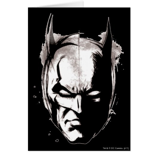 Batman Drawn Face Cards (Front)