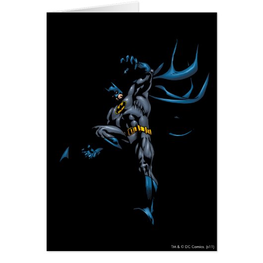 Batman Drops Down Cards (Front)