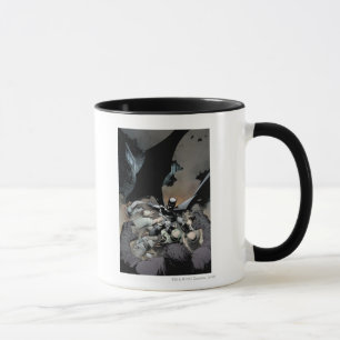 Batman Fighting Arch Enemies Mug