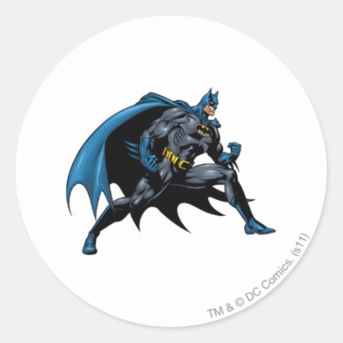Batman Fists Classic Round Sticker
