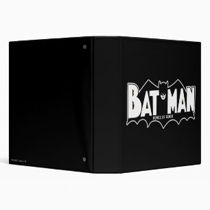 Batman Force of Good 60s Logo Binder
