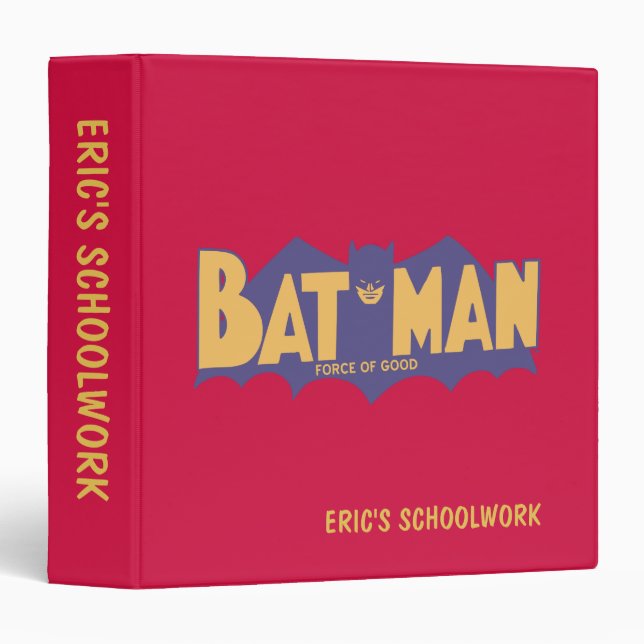 Batman | Force of Good 60s Logo Binder (Front/Spine)