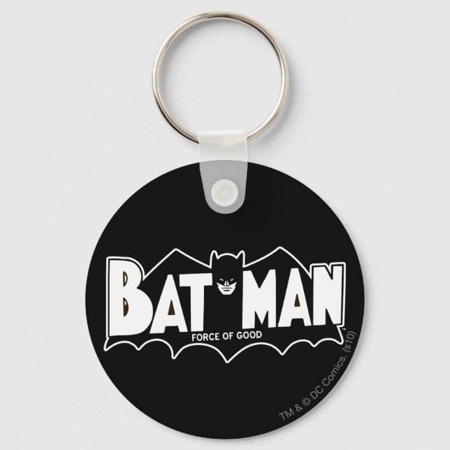 Batman | Force of Good 60s Logo Keychain (Front)