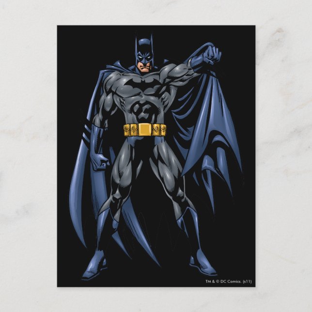 Batman Full-Color Front Postcard (Front)