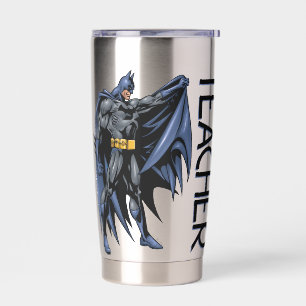 Batman Full-Color Side Teacher Insulated Tumbler