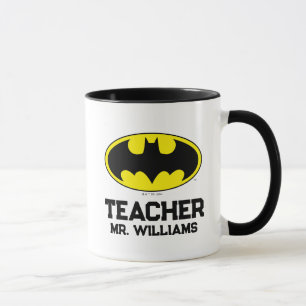 Batman Full-Color Side Teacher Mug