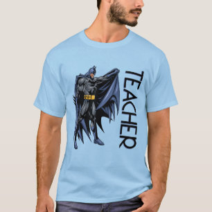 Batman Full-Color Side Teacher T-Shirt