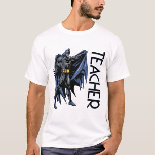 Batman Full-Color Side Teacher T-Shirt