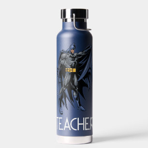 Batman Full-Color Side Teacher Water Bottle