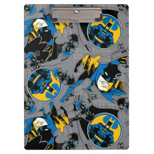 Batman Full Throttle Toss Pattern Clipboard