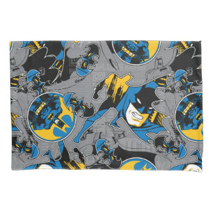 Batman Full Throttle Toss Pattern Pillow Case