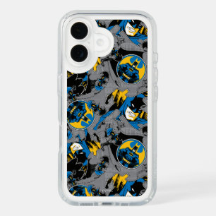 Batman Full Throttle Toss Pattern iPhone 16 Case