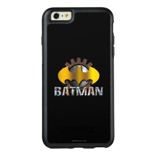 Batman  Gear Background Logo OtterBox iPhone 66s Plus Case