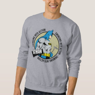 Batman Golfing - Swinging Into Action Sweatshirt