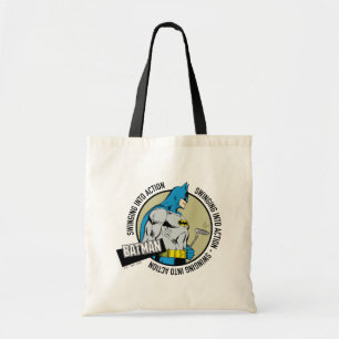 Batman Golfing - Swinging Into Action Tote Bag