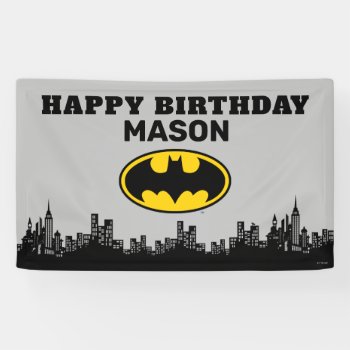 Batman - Gotham City | Birthday  Banner by batman at Zazzle
