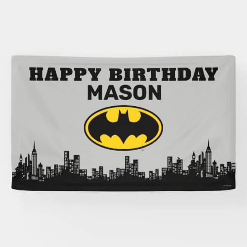 Batman _ Gotham City  Birthday  Banner