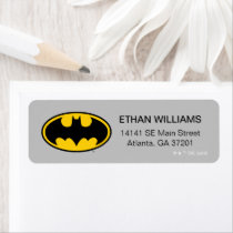 Batman Gotham City Birthday Label