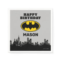 Batman - Gotham City | Birthday  Napkins
