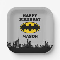 Batman - Gotham City | Birthday Paper Plates