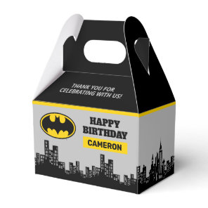 Batman - Gotham City Happy Birthday Favor Boxes