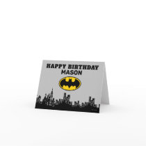 Batman Gotham City | Kids Happy Birthday Card