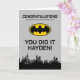 Batman - Gotham City | Preschool Graduation Card | Zazzle