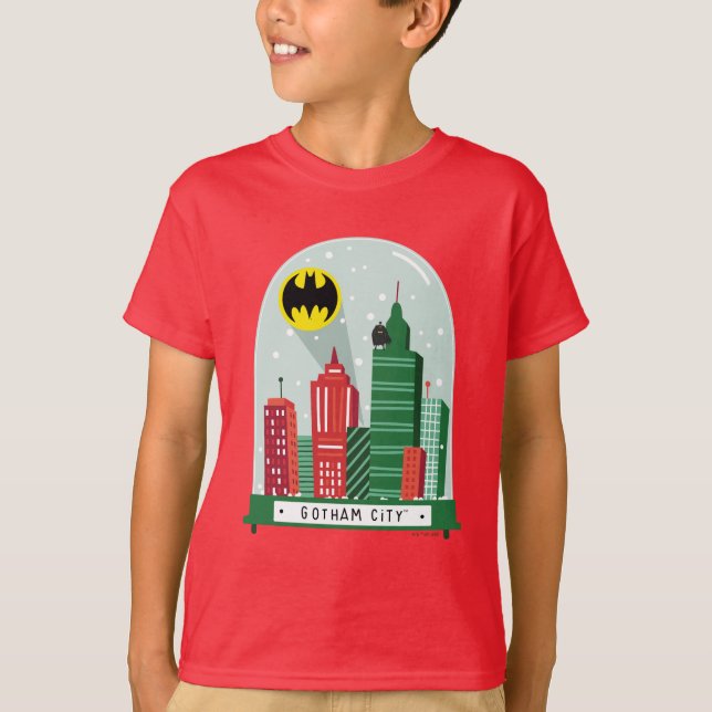 Batman Gotham City™ Snow Globe Graphic T-Shirt (Front)