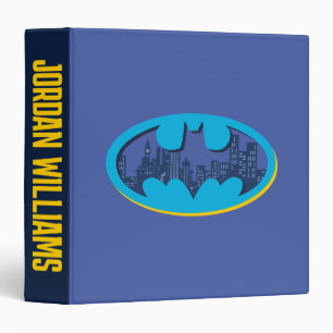 Batman Gotham City Symbol 3 Ring Binder