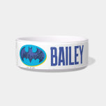 Batman | Gotham City Symbol Bowl<br><div class="desc">Check out this Batman Symbol in cool neon colors!</div>