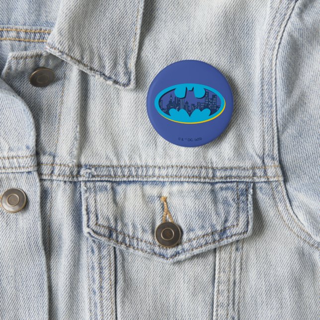 Batman | Gotham City Symbol Button (In Situ)