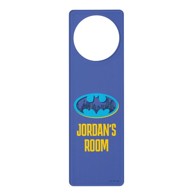 Batman | Gotham City Symbol Door Hanger (Front)