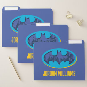 Batman   Gotham City Symbol File Folder