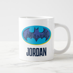 Batman Gotham City Symbol Giant Coffee Mug