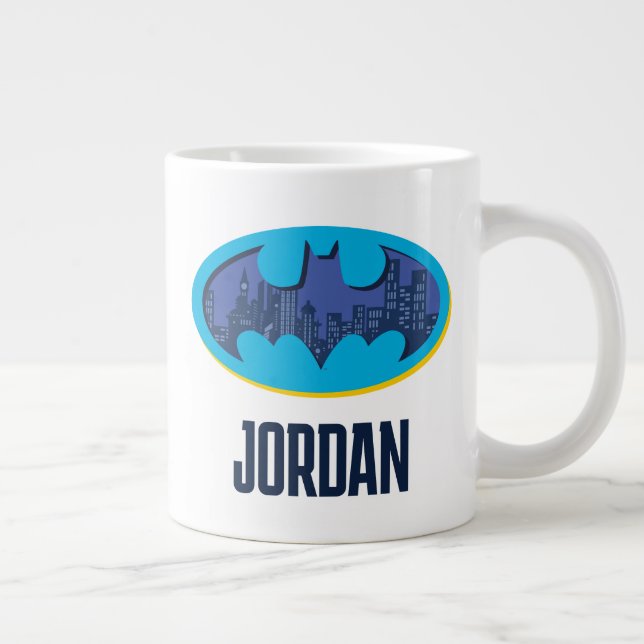 Batman | Gotham City Symbol Giant Coffee Mug (Right)