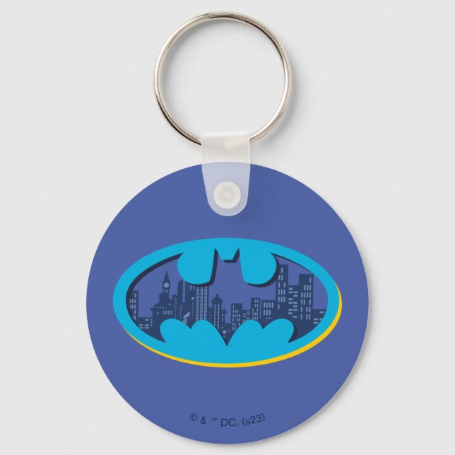 Batman | Gotham City Symbol Keychain (Front)