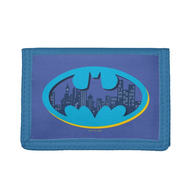 Batman | Gotham City Symbol Trifold Wallet (Front)