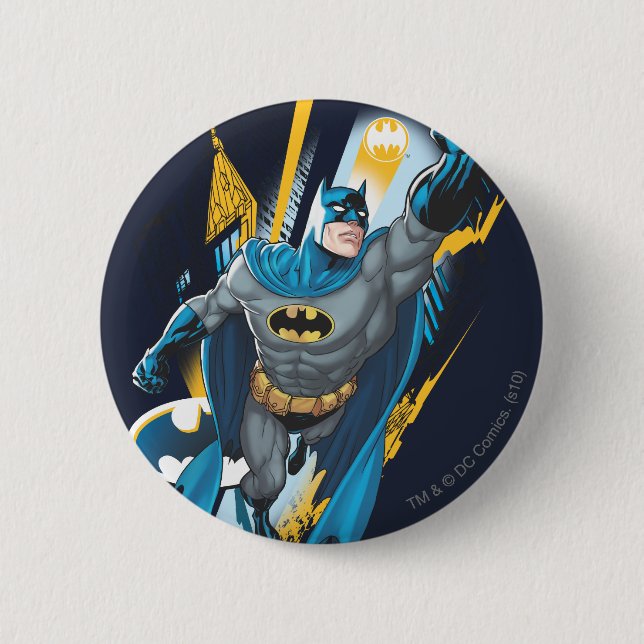 Batman Gotham Guardian Pinback Button (Front)