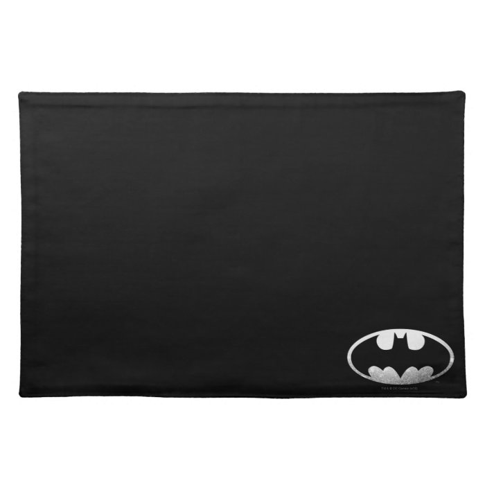 Batman Grainy Logo Place Mat